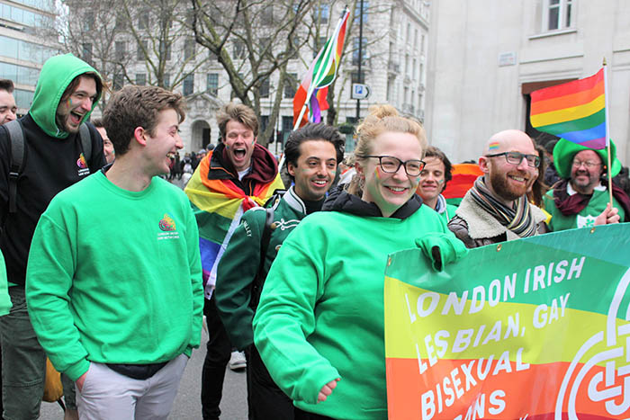 © Marty McKenna Photography London Irish LGBT Network at St Patrick’s Day Parade 2018
