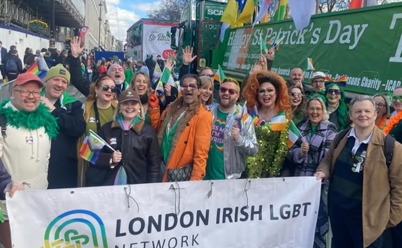 LILGBT Crew at the St Patrick's Parade in London